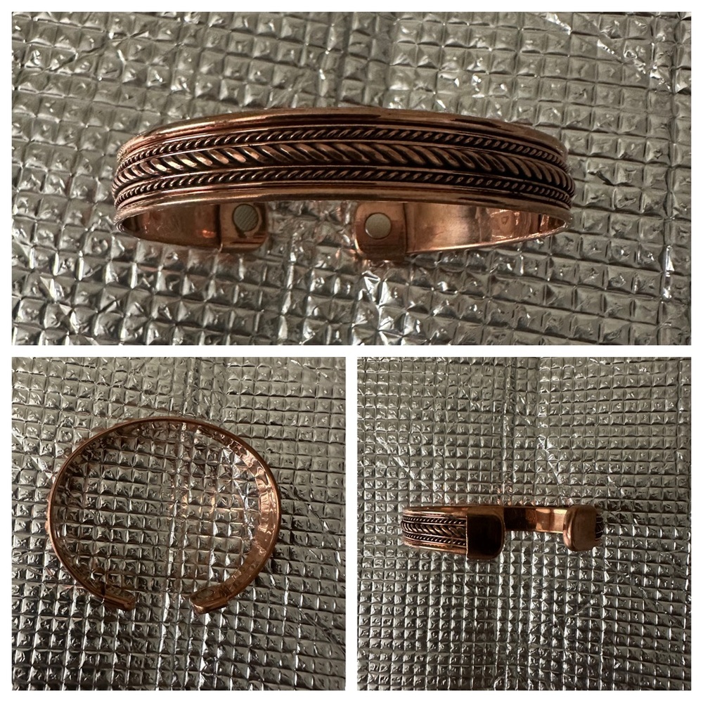 Copper Men's Bracelet
One size fits all